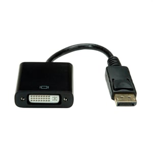 VALUE 12.99.3137 adapter kablowy 0,15 m DisplayPort DVI-D Czarny