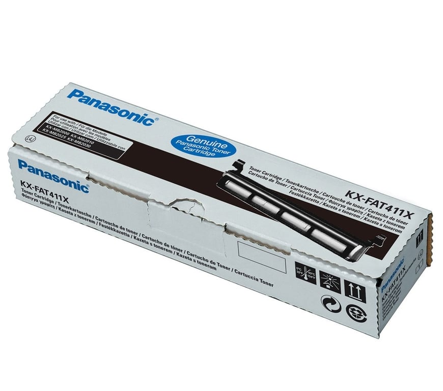 Panasonic KX-FAT411X kaseta z tonerem 1 szt. Oryginalny Czarny