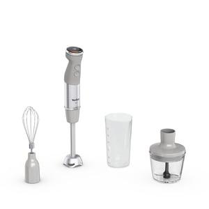 Tefal Quickchef+ HB673B30 blender Blender immersyjny 1000 W Szary, Stal nierdzewna