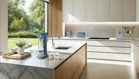 Smeg SKC01SBM saturator Plastik Niebieski