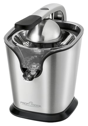 ProfiCook PC-ZP 1154 Sokowirówka wolnoobrotowa 160 W Czarny, Stal nierdzewna
