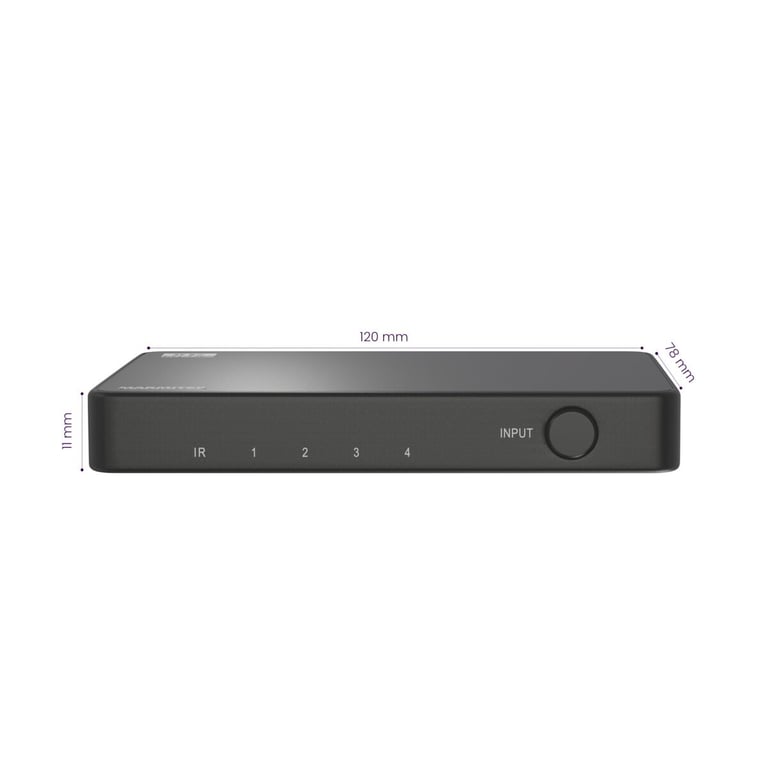 Marmitek 25008457 przełącznik wideo HDMI