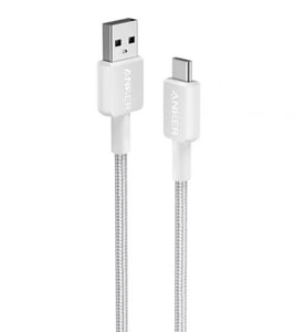 Anker A81H5G21 USB-kabel 0,9 m USB A till USB C Vit