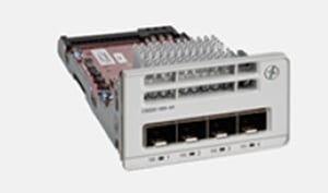 Cisco C9200-NM-4X-modul för nätverksswitchar med 10 Gigabit Ethernet och Gigabit Ethernet