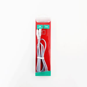 Omega OUFBB3MBOXS kabel USB 1 m Micro-USB Srebrny, Biały