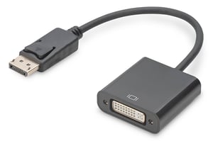 Digitus Aktiver DisplayPort-Adapter/Konverter, DP auf DVI