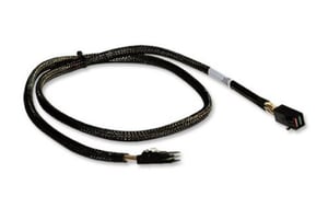 Broadcom 05-26118-00 kabel SAS 0,8 m Black