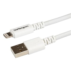 StarTech USBLT3MW Lightning-kabel 3 m Vit