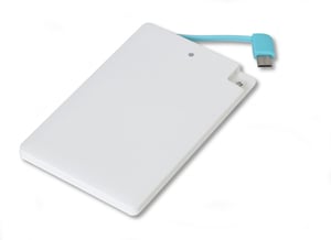 Platinet OMPB20CCWM Lithium-Polymer-Powerbank (LiPo) 2000 mAh Weiß
