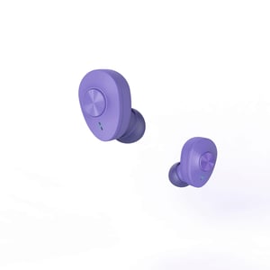 Hama Freedom Buddy True Wireless Stereo (TWS) In-Ear Headset for Bluetooth Calls/Music, Purple