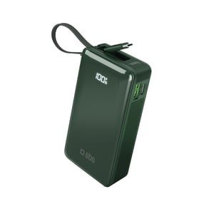 SBS TTBB10000LCDTCPD20G powerbank 10 000 mAh Grön
