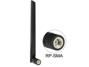 DeLOCK 88898 antena Antena dookólna RP-SMA 5 dBi
