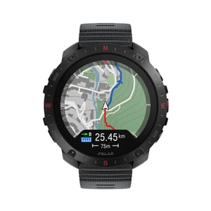 Polar Grit X2 Pro 3,53 cm (1.39") AMOLED 48.6 mm Cyfrowy 454 x 454 px Ekran dotykowy Czarny GPS