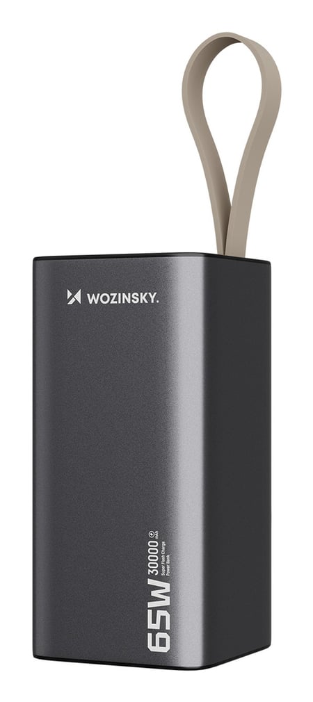 Wozinsky K65+ Litowo-polimerowy (LiPo) 30000 mAh Szary