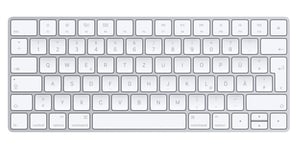 Apple Magic Keyboard klawiatura Bluetooth QWERTZ Niemiecki Srebrny, Biały