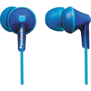 Panasonic RP-HJE125E-A hörlurar/headset, trådbundna, in-ear, musik, blå