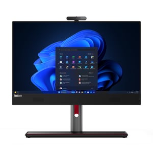 Lenovo ThinkCentre M90a Gen 5 Intel® Core™ i5 i5-14400 60.5 cm (23.8") 1920 x 1080 px All-in-One PC 8 GB DDR5-SDRAM 512 GB SSD Windows 11 Pro Wi-Fi 6E (802.11ax) Black
