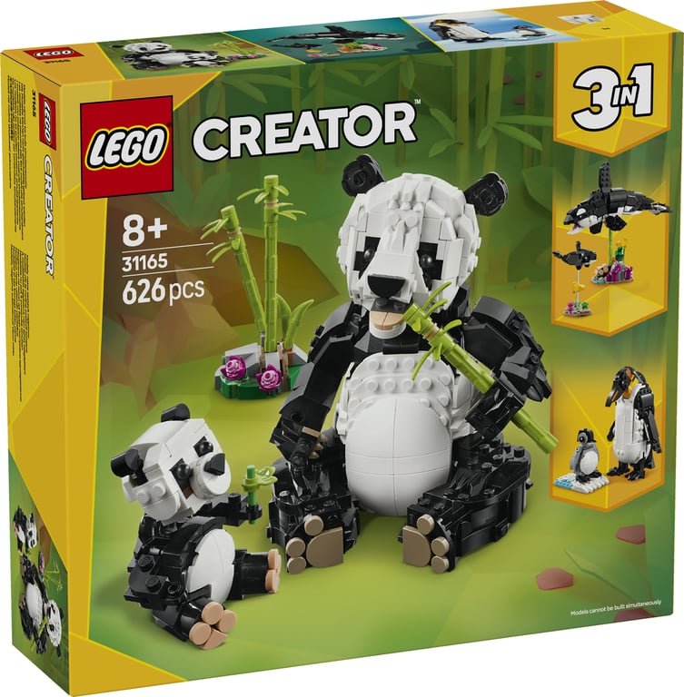 LEGO Creator Dzikie zwierzęta: rodzina pand