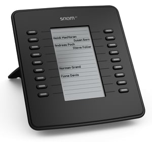 Snom D7 Additional IP Module, Black, 18 Buttons