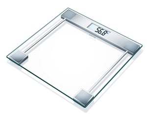Sanitas SGS 06 Silber, Transparent – Elektronische Personenwaage