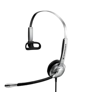 Sennheiser SH 335 Hörlurar med sladd, huvudbåge, kontor/callcenter, silver