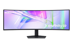 Samsung S95UC monitor komputerowy 124,5 cm (49") 5120 x 1440 px Dual QHD LCD Czarny