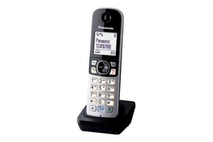 Panasonic KX-TGA681 DECT-Telefon Anrufer-Name und -Identifikation Schwarz
