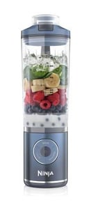 Ninja BC251EUNV Mixer 0,57 l Tragbarer Mixer Blau, Transparent