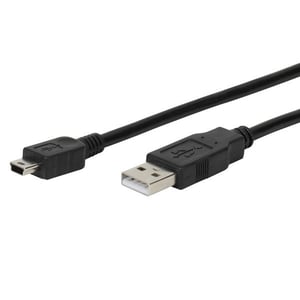 Vivanco CC U4 18 M USB 2.0 Cable, 1.8 m, USB A to Mini-USB B, Black