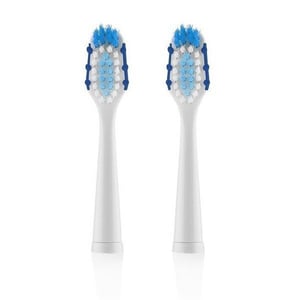 Eta ETA070990100 toothbrush replacement heads, 2-pack. Blue, White