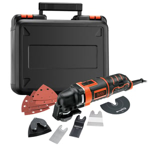 Black & Decker MT300KA-QS Oscillating Multi-Tool Black, Orange 300 W 10,000 OPM