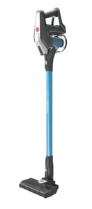 Hoover HF322TP 011 2-i-1-dammsugare med stativ, batteri, torrdammsugning, tygfilter, utan påse, 0,7 l, 240 W, grå