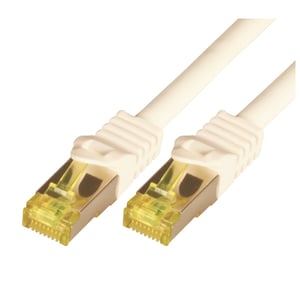 M-Cab 2m Cat7 Network Cable, White, S/FTP (S-STP)
