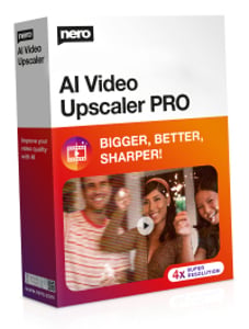 Nero AI Video Upscaler PRO Grafikredigerare 1 x licens 1 år