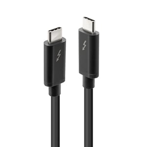 Lindy 41556 Thunderbolt-kabel 1 m 20 Gbit/s Svart