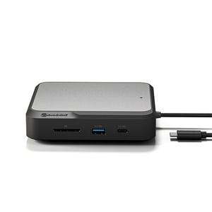 ALOGIC DUCH2 dockningsstation, kabelansluten USB 3.2 Gen 2 (3.1 Gen 2) Type-C, svart, grå