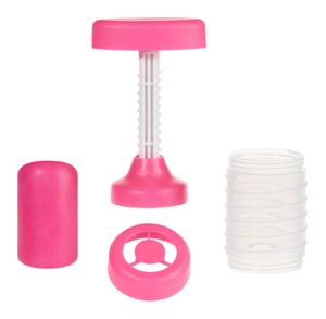 MGA Entertainment Wonder Factory Never Dry Dough Extruder - Pink Modeling Dough 71 g Pink 1 pc.