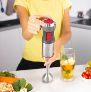 Zelmer ZHB4652 VARIO 0,5 l Blender immersyjny 1400 W Szary, Srebrny