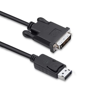 Qoltec 50364 kabeladapter 1,8 m DVI DisplayPort Svart
