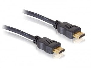 DeLOCK HDMI 1.4 – 5,0 m HDMI-Kabel, Typ A (Standard), schwarz