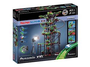 fischertechnik 544619 aktivitets-/färdighetslek/leksak Set med marmorkulor och rännor
