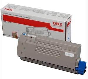 OKI Cyan Toner Cartridge kaseta z tonerem Oryginalny Cyjan