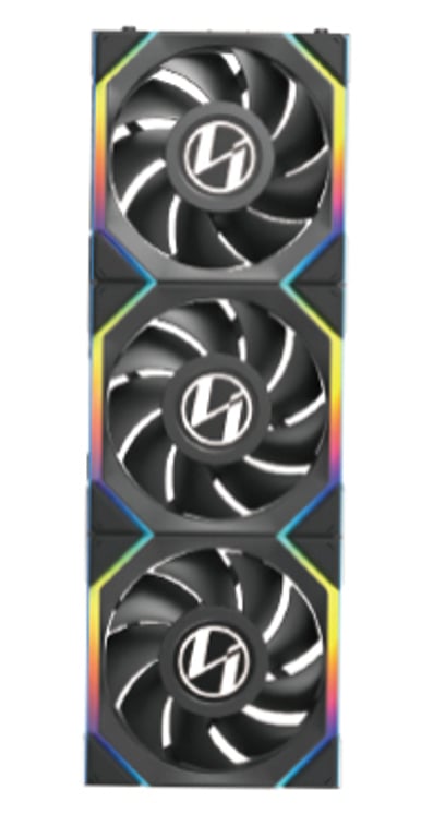 фото Вентилятор Lian Li UNI FAN SL Black 3-Pack (12SLLCD1W3B)