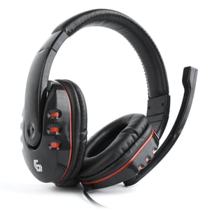 Gembird GHS-402 hörlurar/headset, trådbundet, huvudband, gaming, svart