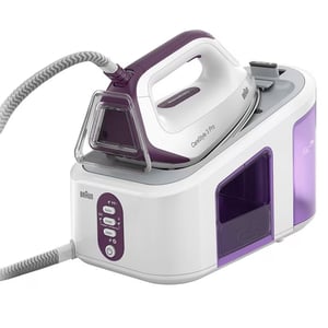 Braun IS3155VI 2400 W 2 l EloxalPlus-Bügelsohle Violett, Weiß