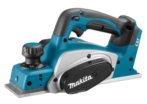 Makita DKP180Z Handhobel, Schwarz, Blau, 14.000 U/min