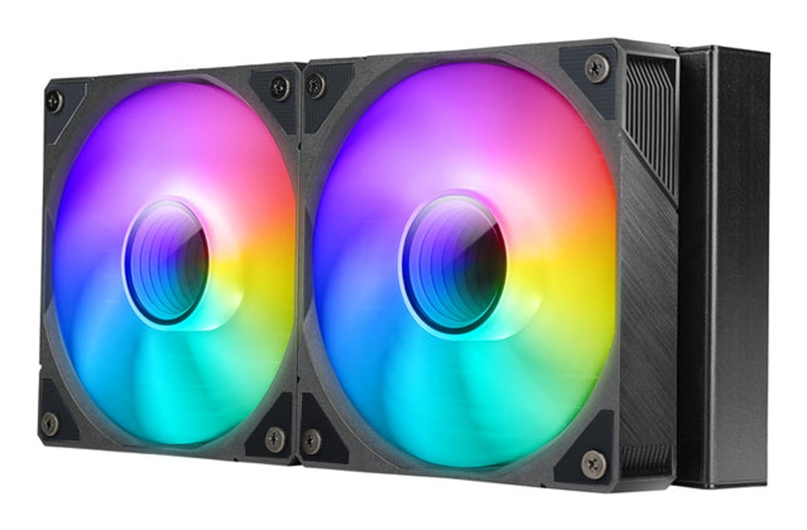 фото Водяне охолодження Azza Blizzard Pro 240 Black (LCAZ-240R-ARGB PRO)