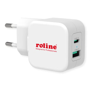 ROLINE 19111052 Universal Weiß Wechselstrom Schnellladung Innen
