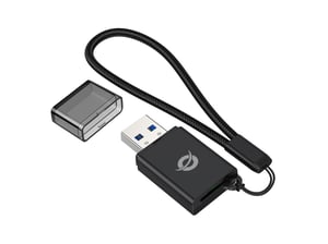 Conceptronic BIAN07B USB 3.2 Gen 1 (3.1 Gen 1) Type-A-kortläsare, svart
