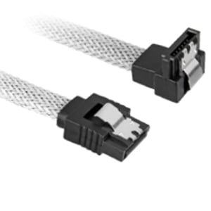 Sharkoon 0,6 m, 2xSATA III-kabel SATA 0,6 m SATA 7-stifts vit